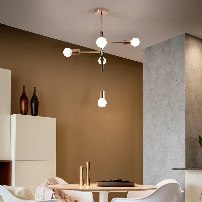 Afralia™ Modern Luxury Pendant Light Industrial Nordic Hanging Lamp