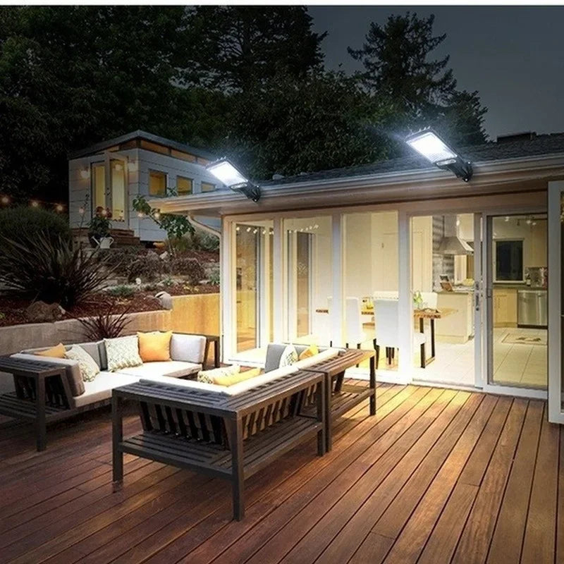 Afralia™ Solar Security Lights: 3 Light Mode Motion Sensor Outdoor Lamp for Garden, Patio, Path.