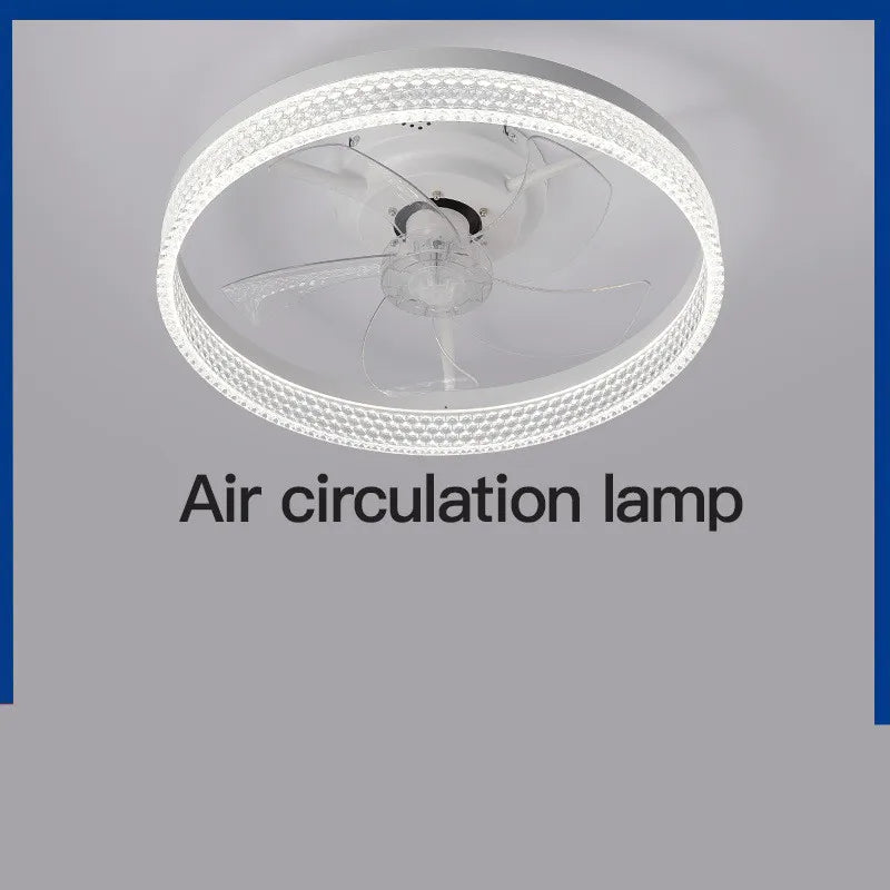 Afralia™ 7-Leaf Tri-Color Fan Lights: Modern Energy-Saving Ceiling Fan LED for Living, Bedroom, Dining