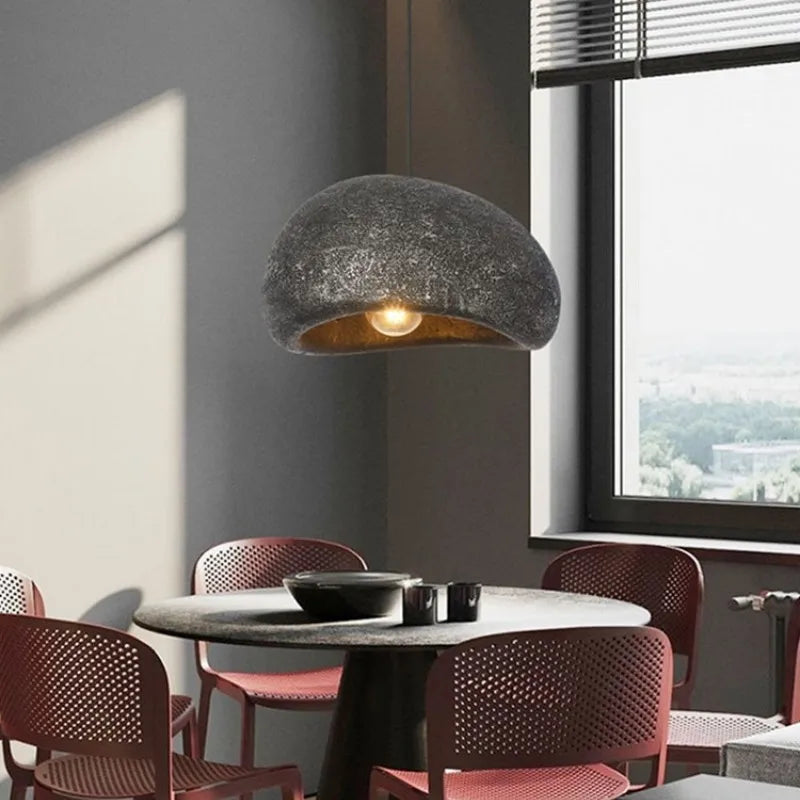 Afralia™ Nordic Wabi Sabi Style E27 Chandelier Pendant Lamp