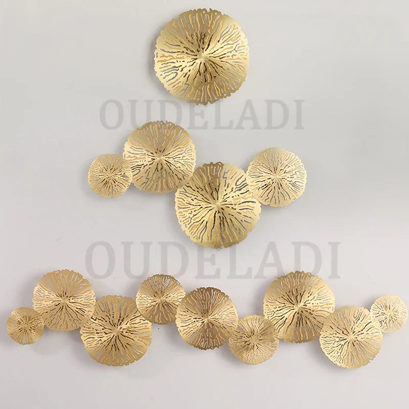 Afralia™ Lotus Leaf LED Wall Sconce - Copper Industrial Luminaire
