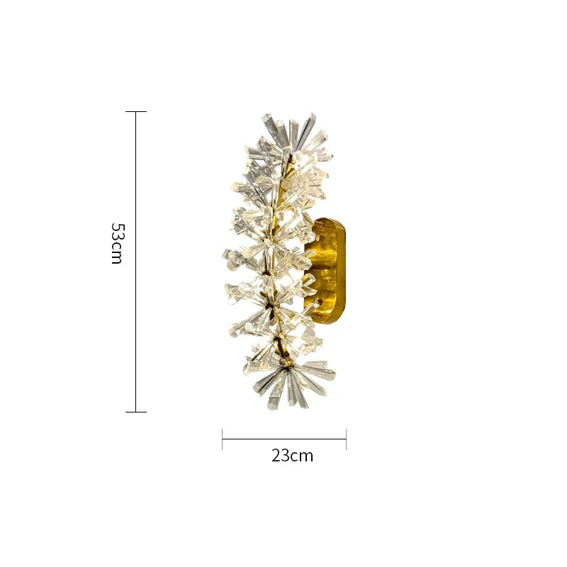 Afralia™ Modern Nordic Crystal LED Pendant Light for Home Dining Hall Lighting