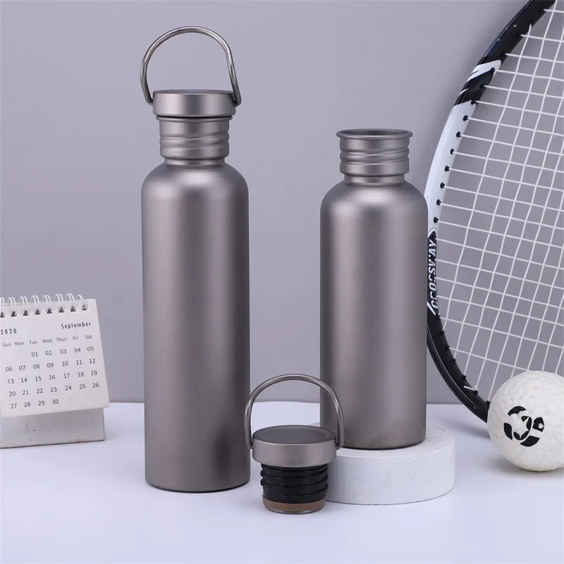 Afralia™ Titanium Coffee Travel Mug Thermos: Insulated Sport Bottle for Hot/Cold Drinks
