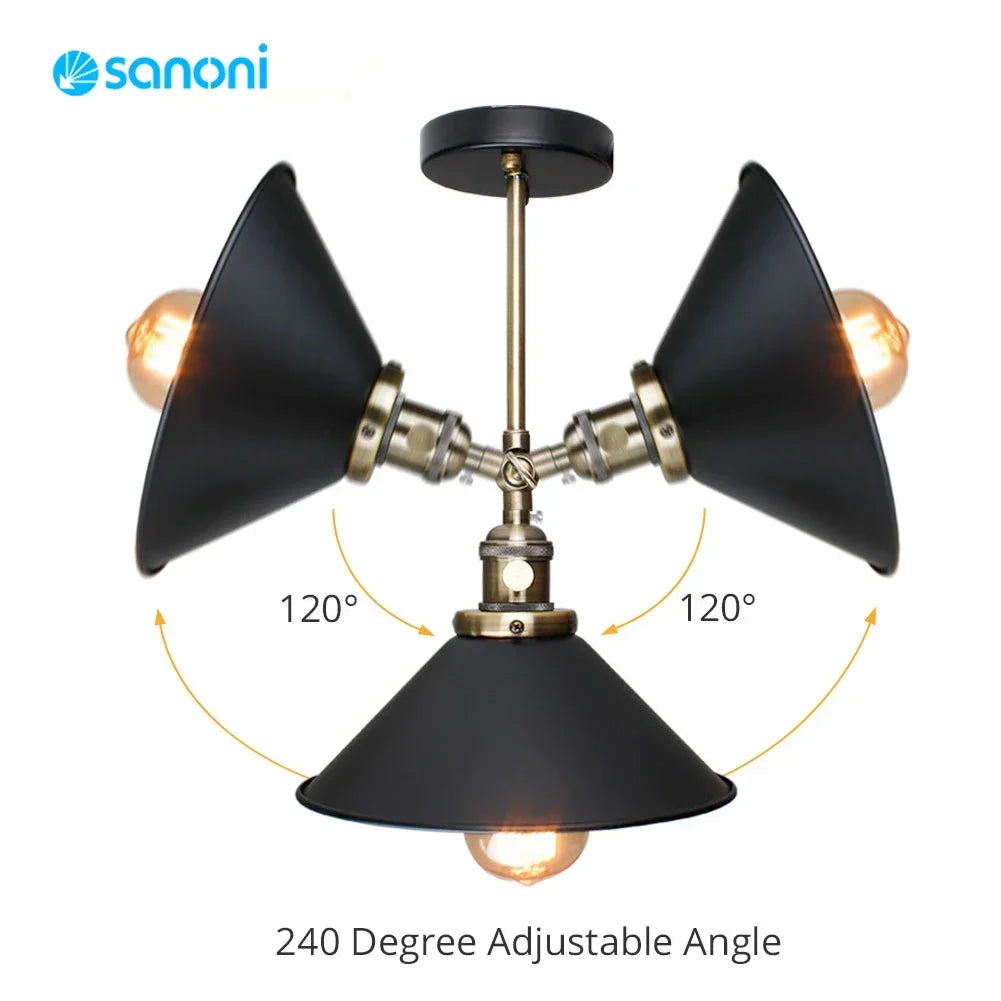 Afralia™ Vintage Wall Lamp - American Country Style Sconce for Retro Indoor Lighting