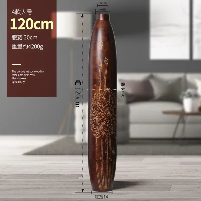 Afralia™ High Stand Vase for Decorative Plants - Elegant Home Decor for Living Room, Office, or Wedding