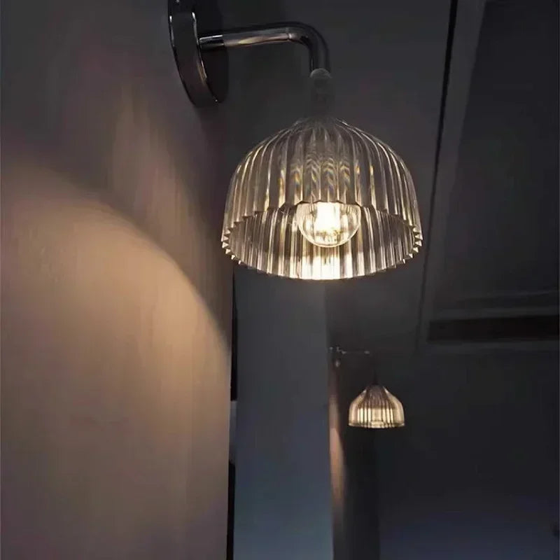 Afralia™ Nordic Cream Style Wall Lamp - Modern Small Bedside Light