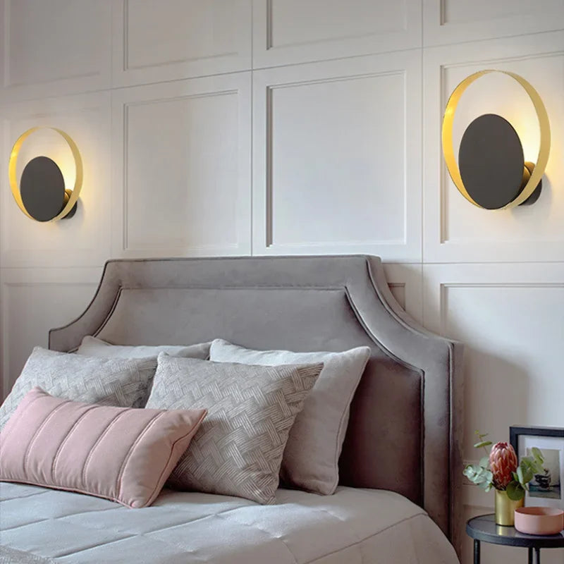 Afralia™ Elegant LED Wall Sconce - Nordic Bedroom & Living Room Decor Light
