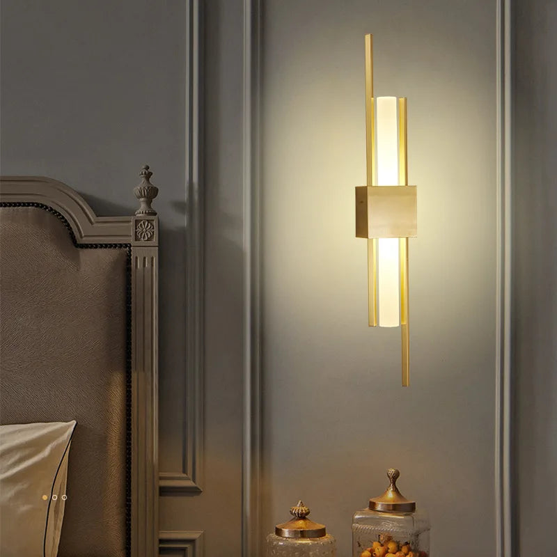 Afralia™ Modern LED Wall Lamp | Minimalist Bathroom Sconces for Elegant Home Lighting