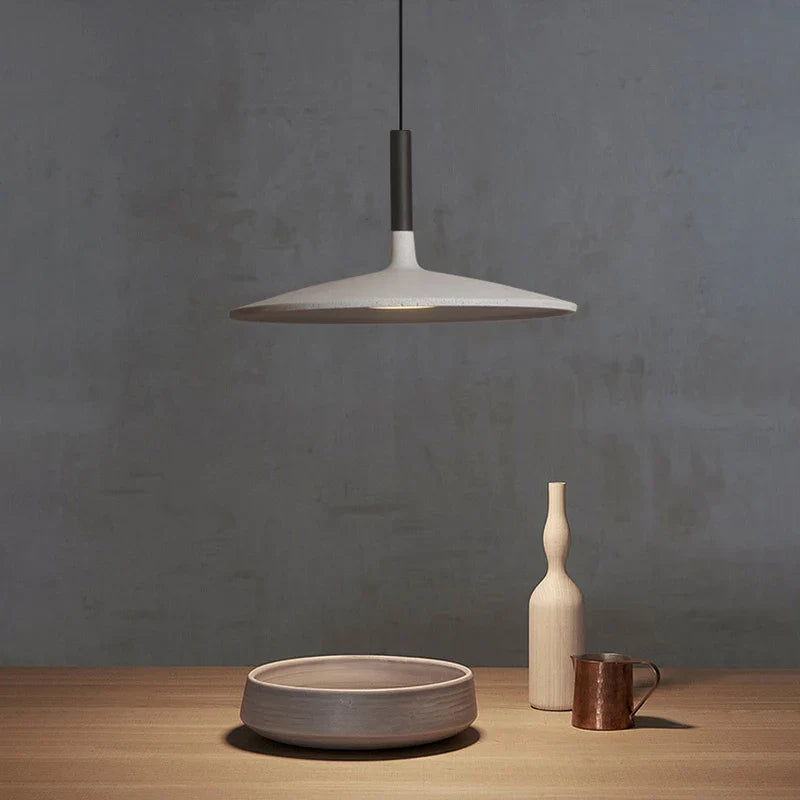 Afralia™ Cement UFO LED Pendant Lights for Dining Room Decor & Home Lighting