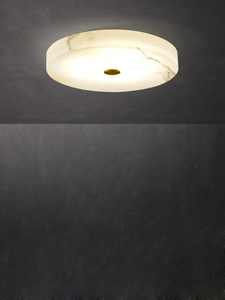 Afralia™ Spanish Marble Ceiling Light for Luxe Living Room Décor.