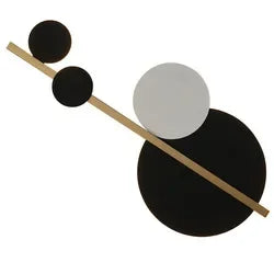 Afralia™ LED Wall Lamp Modern Nordic Minimalist Black White Bedroom Living Room