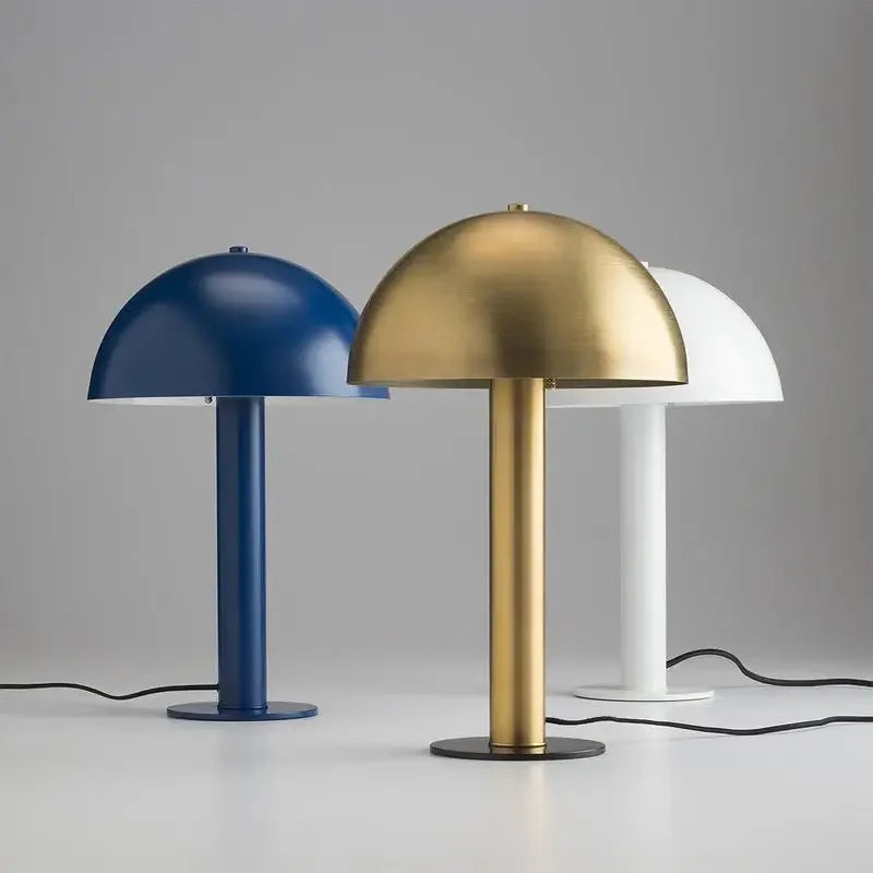 Afralia™ Mushroom Table Lamp: Contemporary Metal Nordic Light for Living Room, Bedroom, Study Desk