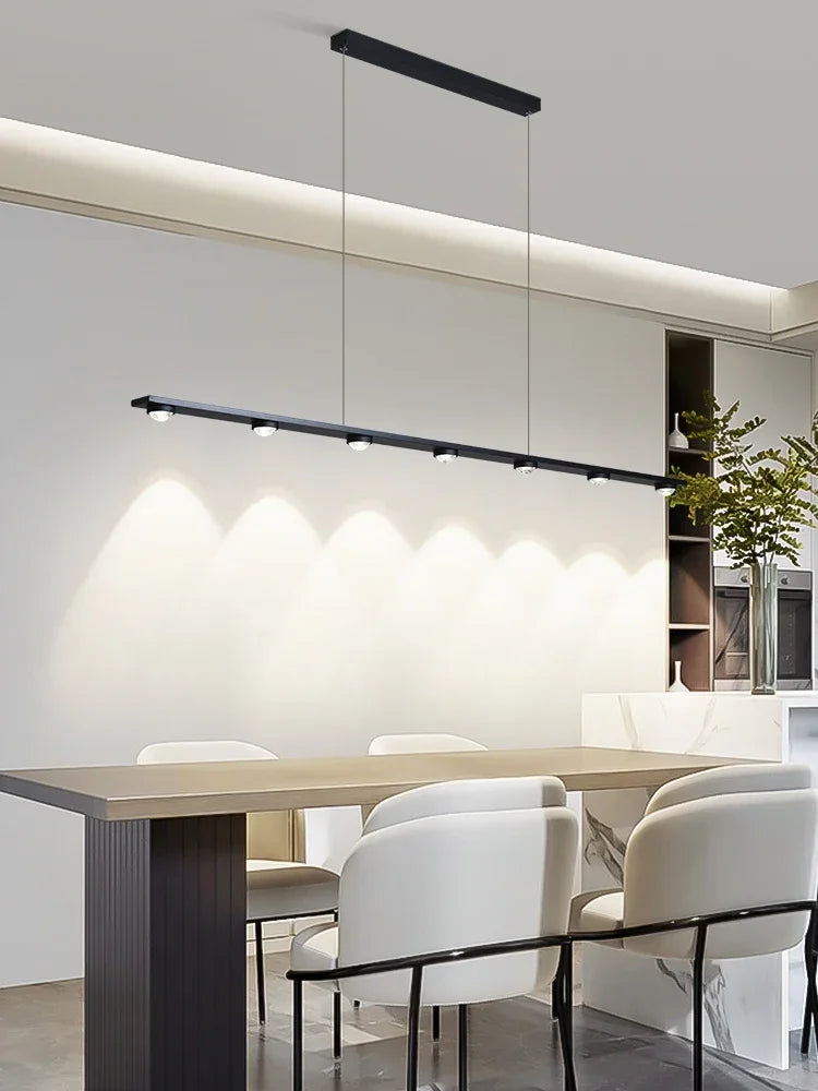 Afralia™ Modern LED Chandelier Pendant Light for Dining Living Room Luxury Design