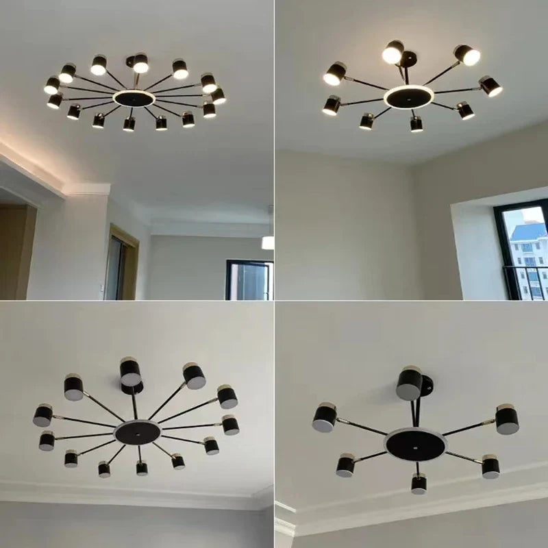 Afralia™ Nordic Chandeliers: Modern Living Room Lighting for Dining, Bedroom, Kitchen - Indoor Decor Lamps