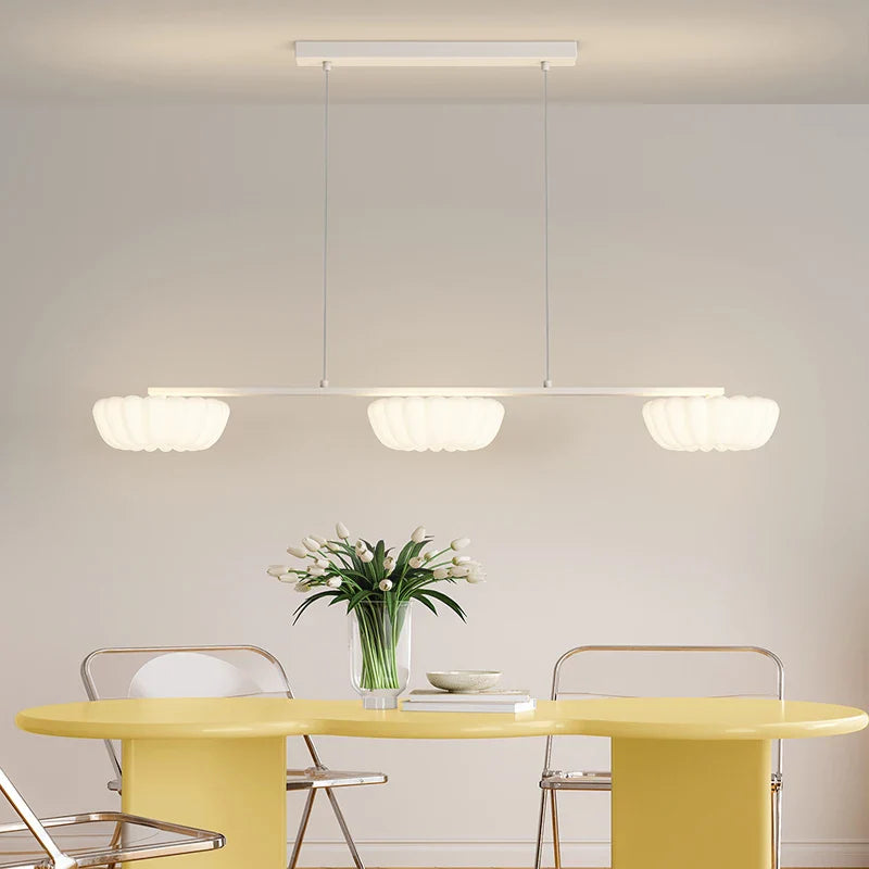 Afralia™ Cloud Cookie LED Chandeliers Modern Minimalist Children's Room Bedroom Lamp