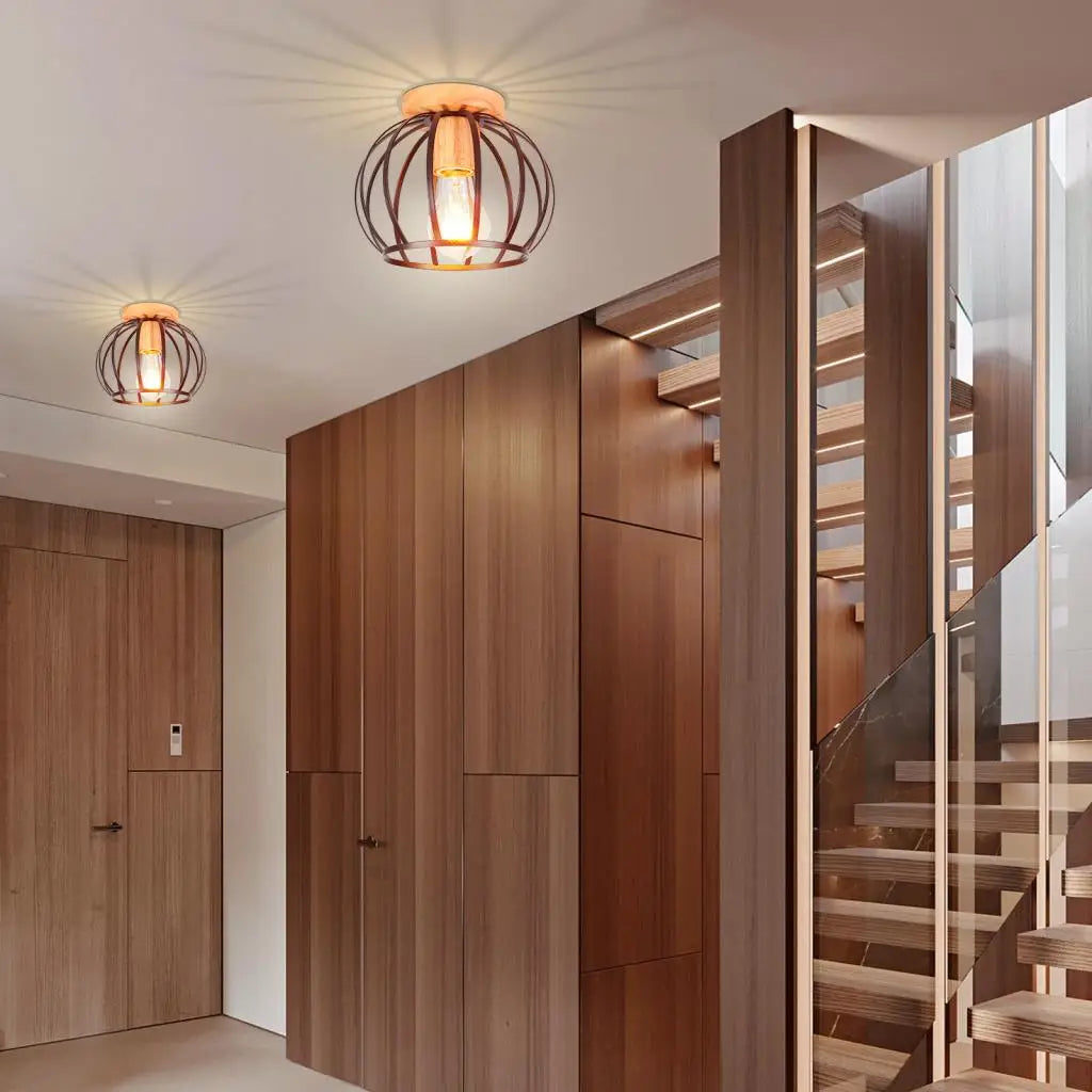 Afralia™ Minimalist E27 Ceiling Lights for Kitchen Living Room Bar Restaurant