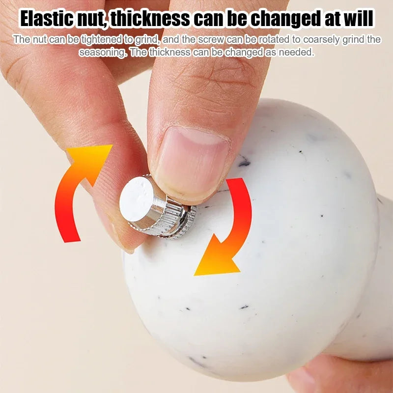 Afralia™ Ceramic Core Spice Pepper Mill Adjustable Grinder Kitchen Cooking Tool