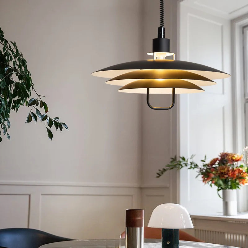 Afralia™ Primus Pendant Lamp: Telescopic Adjustable Hanging Light for Modern Design Interiors