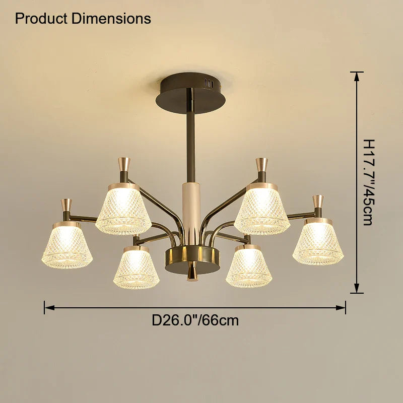 Afralia™ Nordic Chandeliers: Elegant Ceiling Hanging Lamps for Living Room, Dining Table & Bedrooms