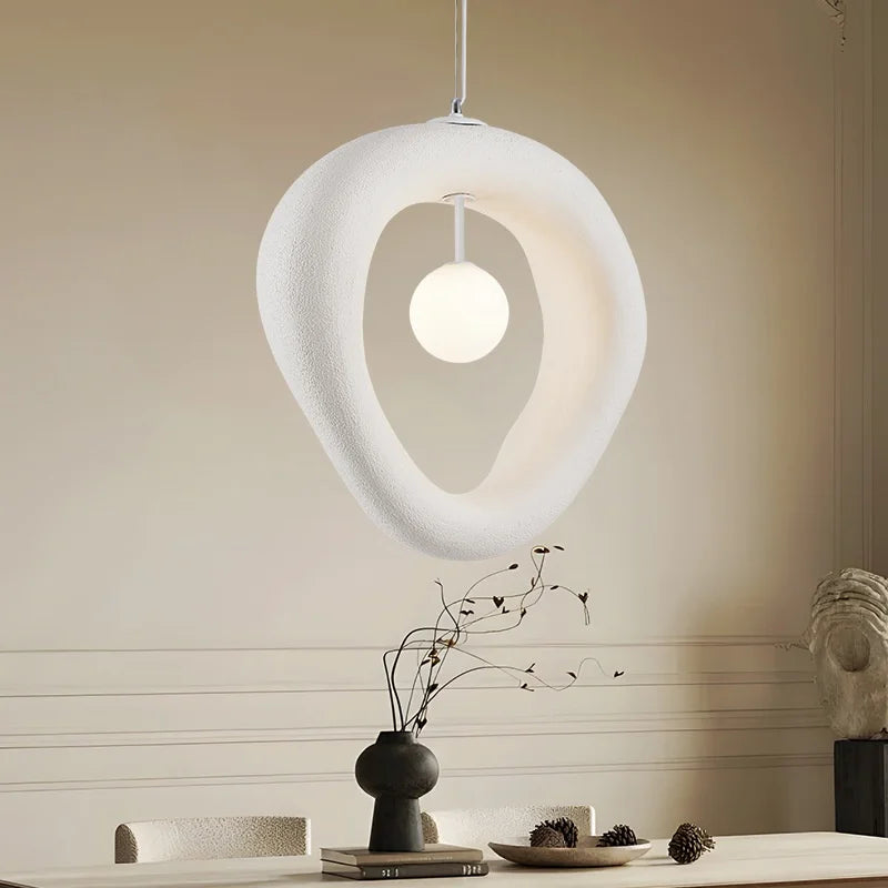 Afralia™ Wabi Sabi Chandelier | Nordic Dining Pendant Lights LED | Home Decor Hanging Lamp