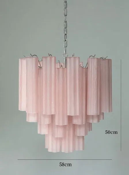 Afralia™ Crystal Glass Chandelier Pendant Light for Dining Living Bedroom Ceiling