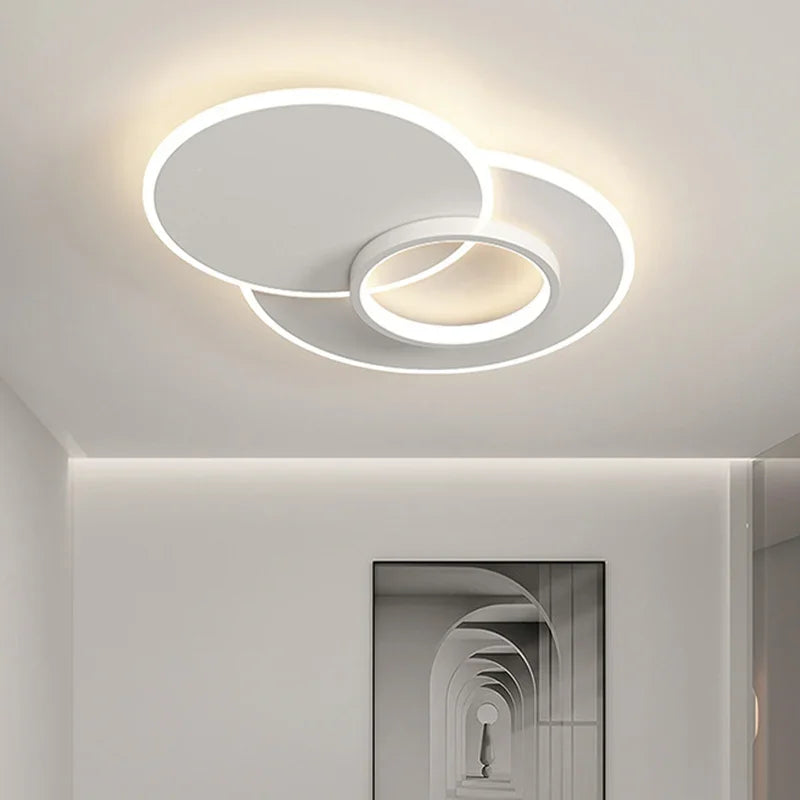 Afralia™ Minimalist LED Ceiling Light for Living Room and Bedroom