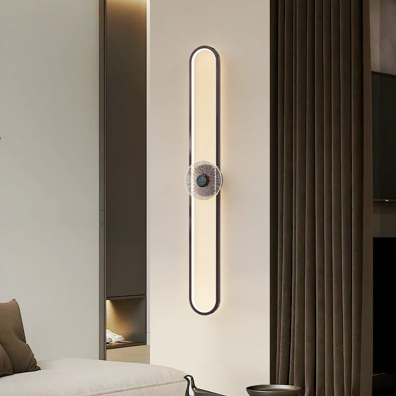 Afralia™ LED Strip Wall Light: Modern Indoor Decor Lighting Fixture