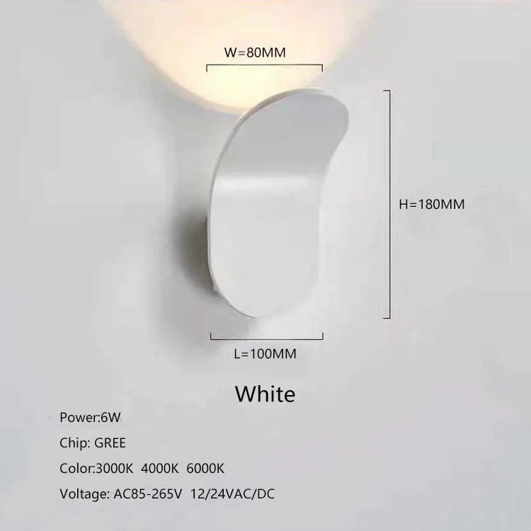 Afralia™ Luxury Adjustable COB Led Wall Light for Modern Hotel Rooms