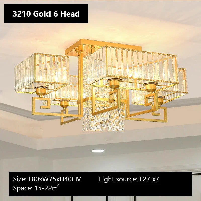 Afralia™ Modern Luxury Ceiling Light for Stylish Living Spaces