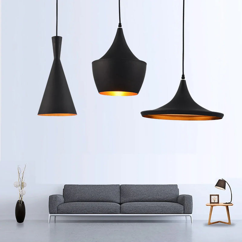 Nordic Pendant Light Vintage Loft Hanging Lamp for Home Decor by Afralia™