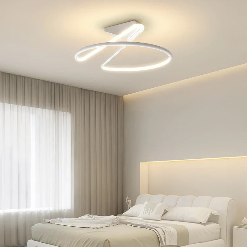 Afralia™ Modern Duplex Villa Bedroom Ceiling Light