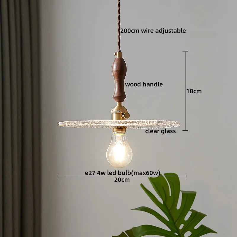 Afralia™ Nordic LED Glass Pendant Light - Modern Home Decor for Dining Room & Stairway