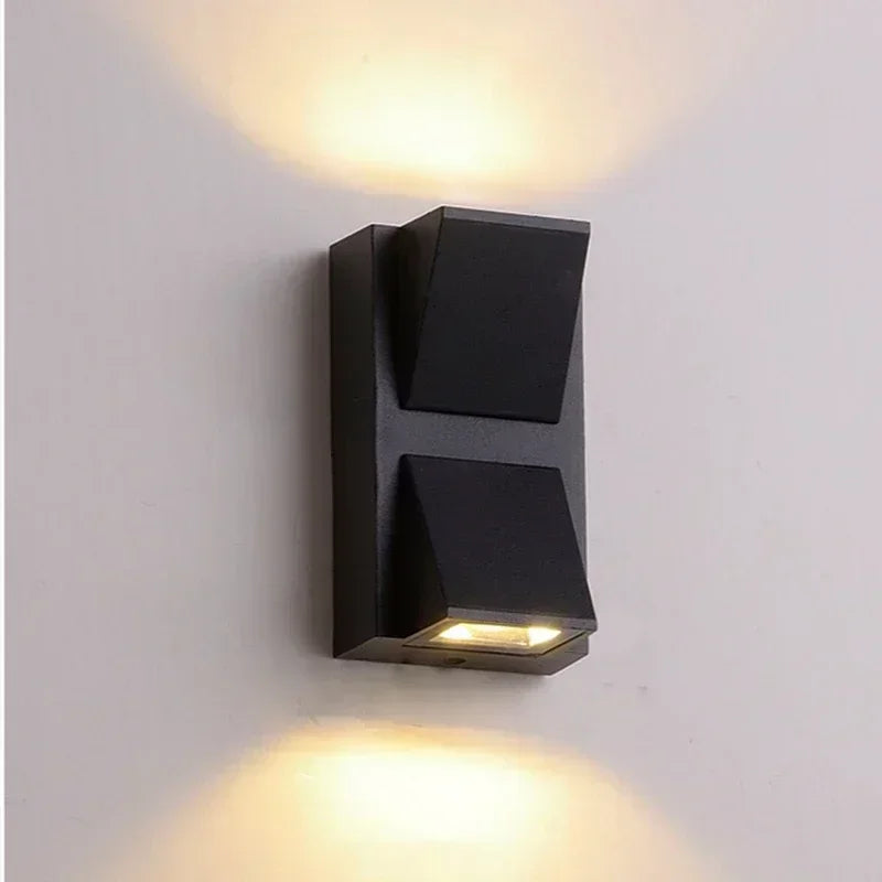 Afralia™ Outdoor LED Wall Lamp - Waterproof Porch Lights for Garden