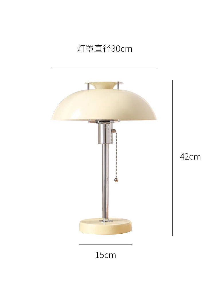 Afralia™ Bauhaus LED Table Lamp for Retro Atmosphere in Living Room or Bedroom