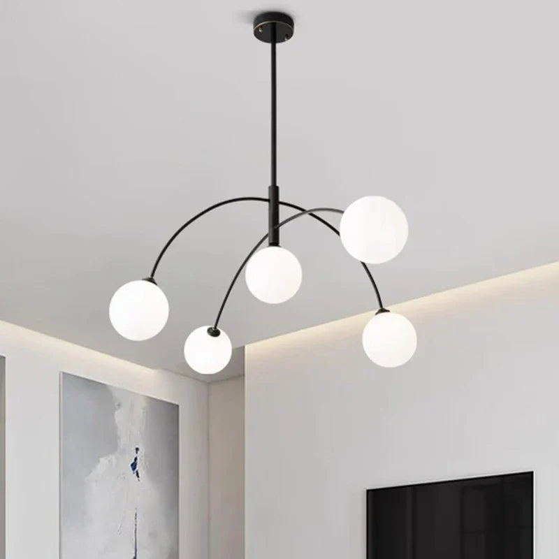 Afralia™ Modern Indoor Pendant Lights Ceiling Chandelier LED Lighting