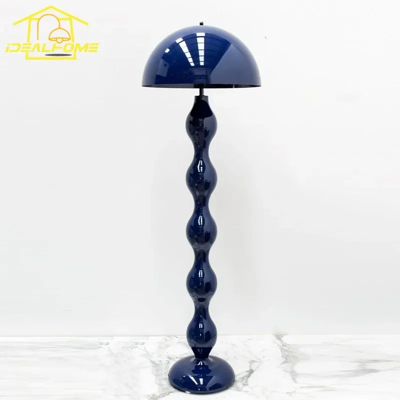 Afralia™ Medieval Mushroom Floor Lamp Iron Art LED E27 Modern Light Fixtures