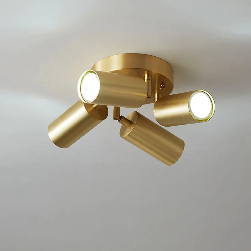 Afralia™ Adjustable LED Chandelier Ceiling Lamp for Home Decor & Lighting