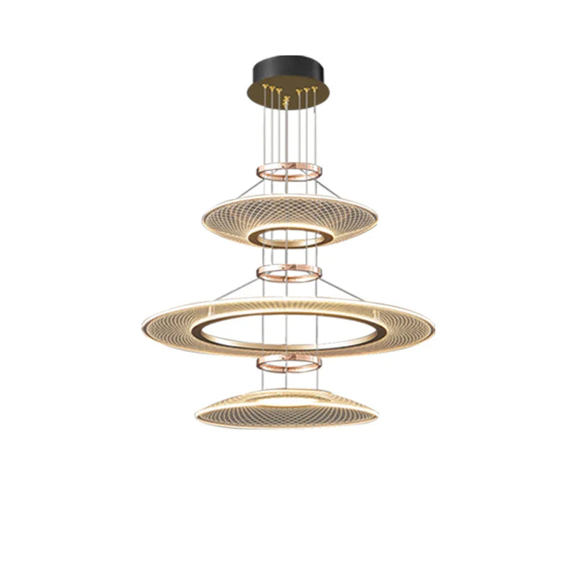 Afralia™ Double Pendant Chandeliers LED Hanging Ceiling Lamp for Living Room Kitchen Island