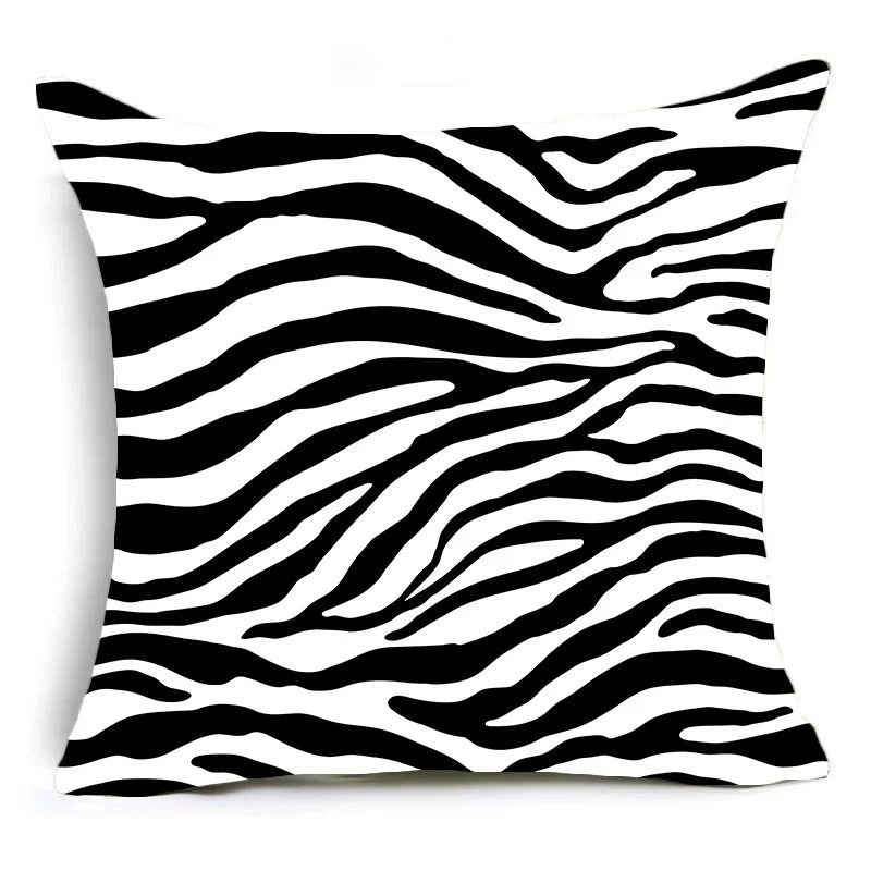 Afralia™ Animal Print Pillowcase Cushion Cover Home Decoration for Sofa