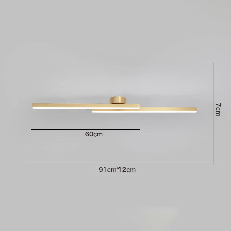 Afralia™ Modern Nordic Ceiling Light Fixture for Living Room, Kitchen, Bedroom & Balcony