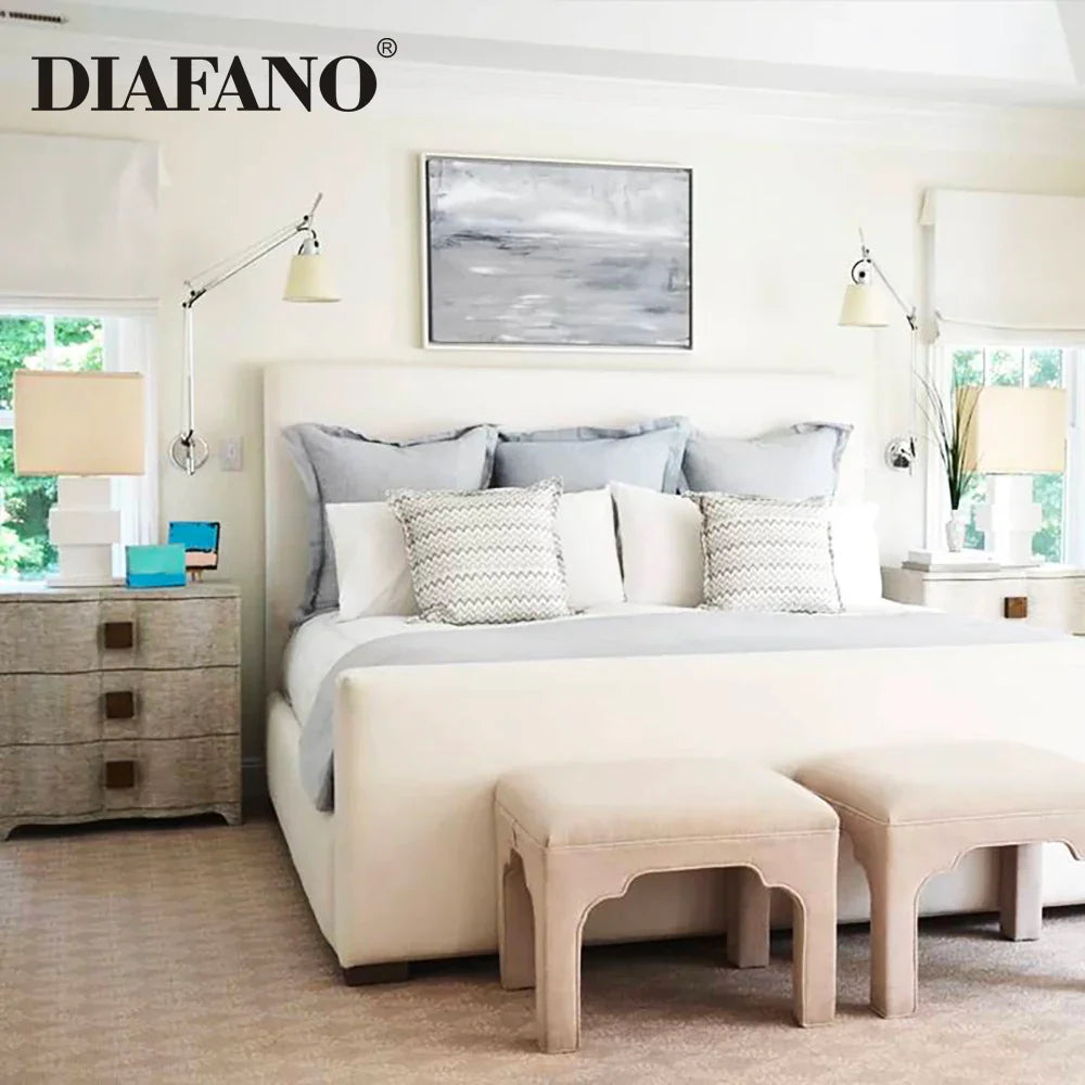 Afralia™ Adjustable Aluminum Wall Lamp with Long Swing Arm for Bedside & Study