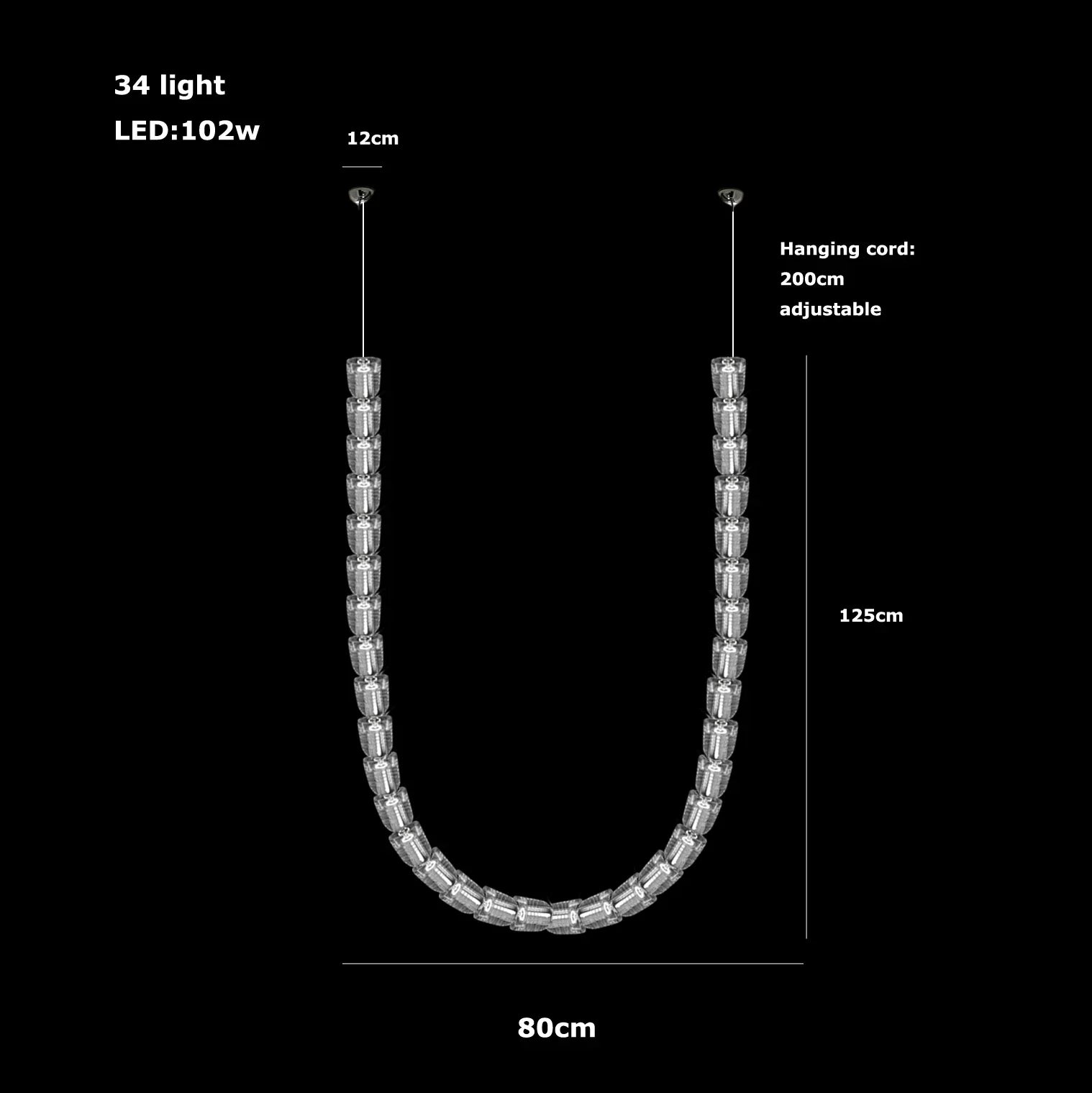 Afralia™ Crystal Bullet High Ceiling Chandelier for Living Room & Staircase