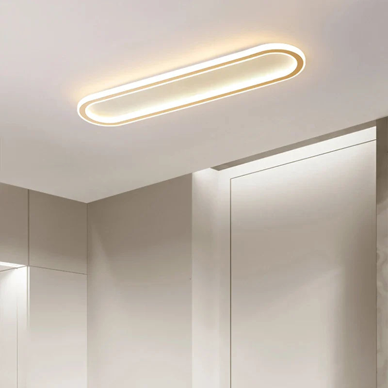 Afralia™ LED Strip Ceiling Lights for Bedroom Hallway Living Room Decor