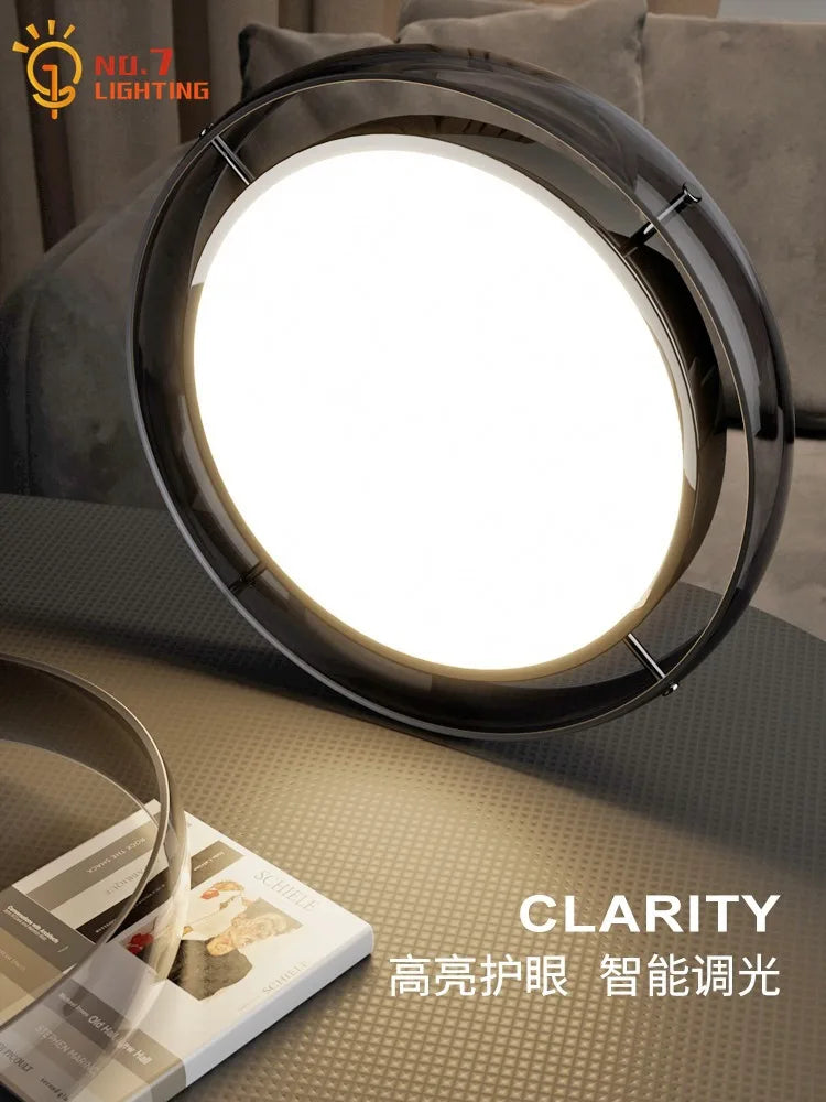 Afralia™ Minimalist Glass Pendant Light LED for Bedroom Living Room Cafe