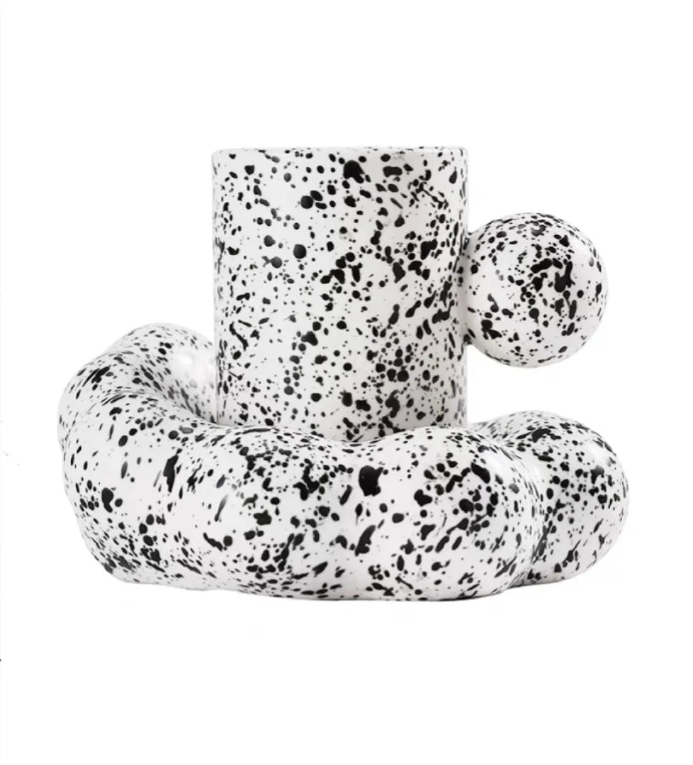 Afralia™ Ceramic Cloud Cup & Saucer Set - Dining Table Coffee Tea Afternoon Milk Juice Mug