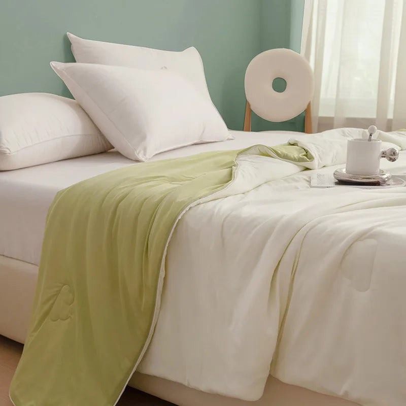 Afralia™ Summer Quilt Cool Blanket Single Double Minimalist Breathable Duvet