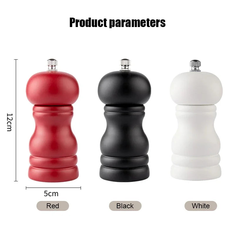 Afralia™ Ceramic Pepper Grinder Handheld Seasoning Mill Set