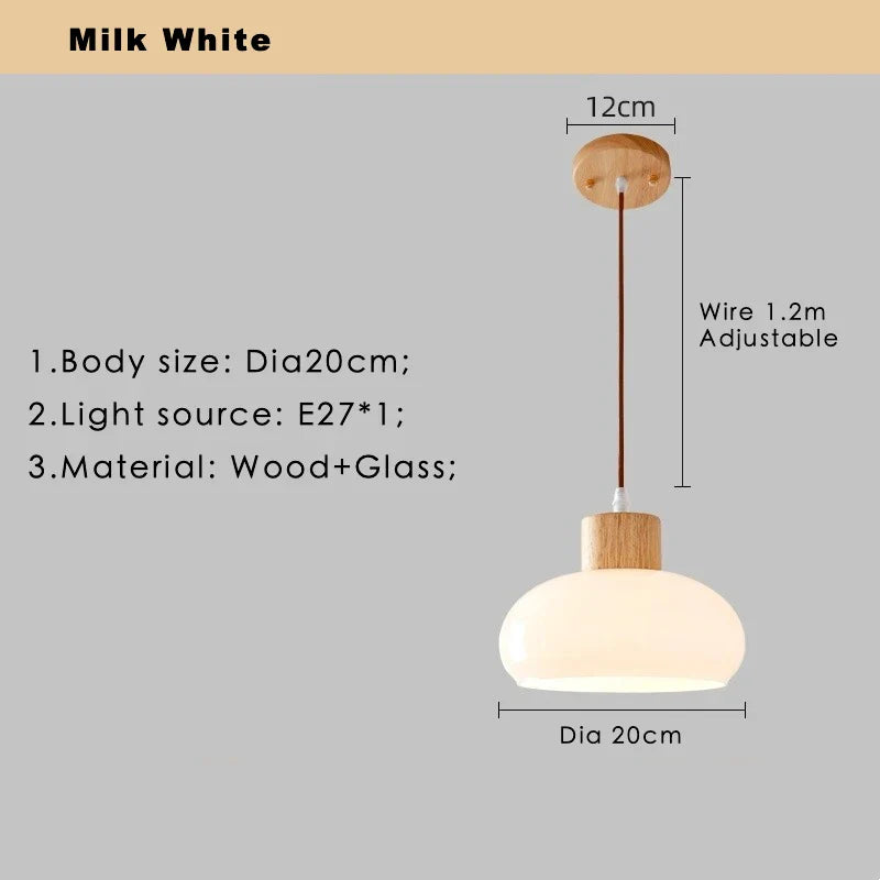 Afralia™ Orange Glass LED Pendant Light Fixture for Home Indoor Living Spaces