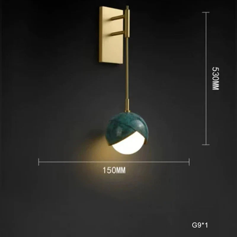 Afralia™ Blue Copper Chandelier Pendant Light for Kitchen Island & Restaurant