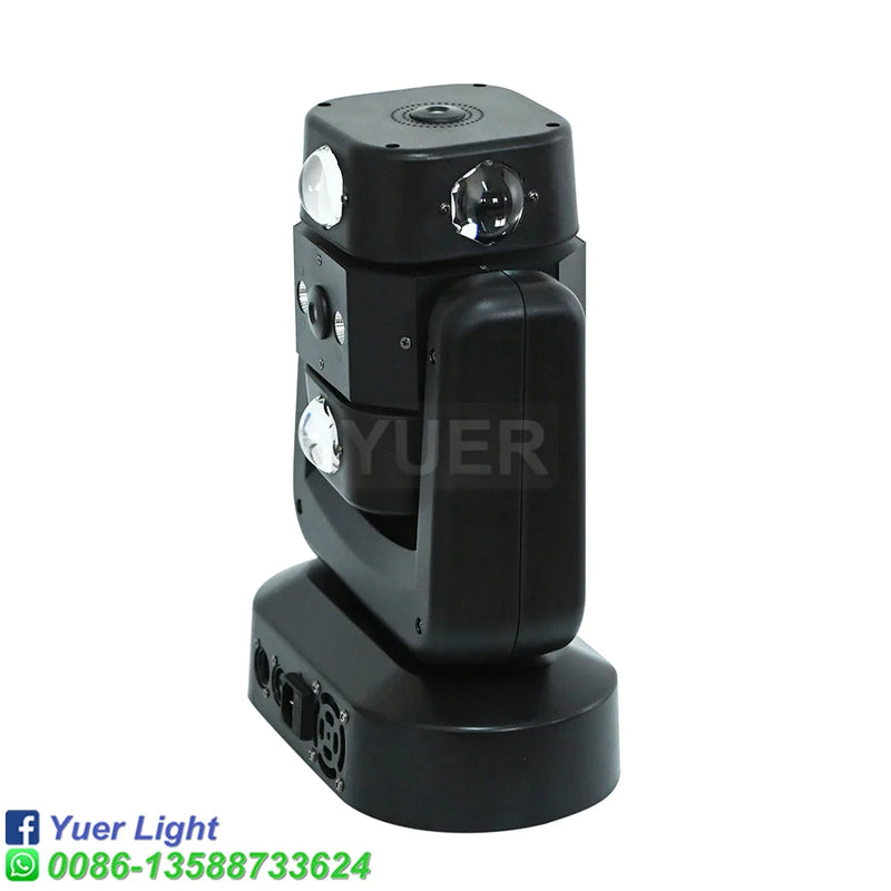 Afralia™ DJ Disco Ball Lights LED Beam Laser Strobe Moving Head Light